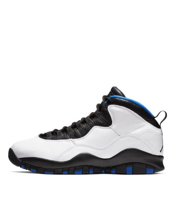 retro 10 white and blue