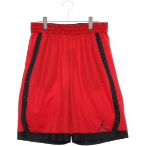 black and red jordan shorts